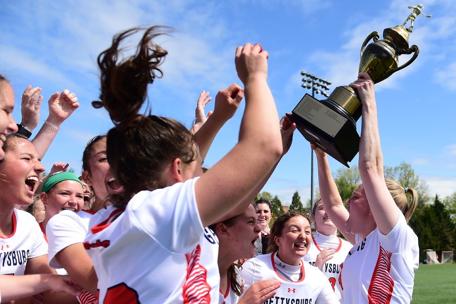 The women&rsquo;s lacrosse team