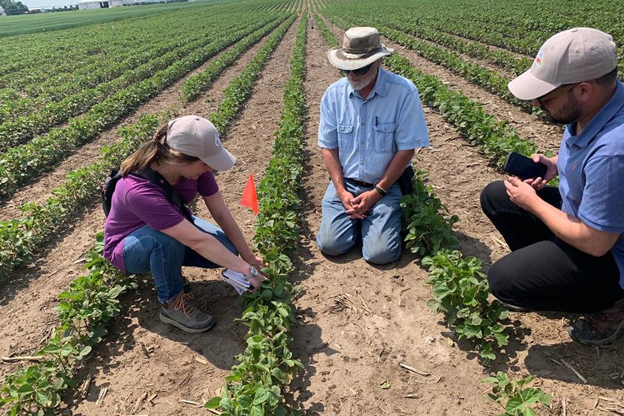Paul Di Salvo &rsquo;13 examines soy