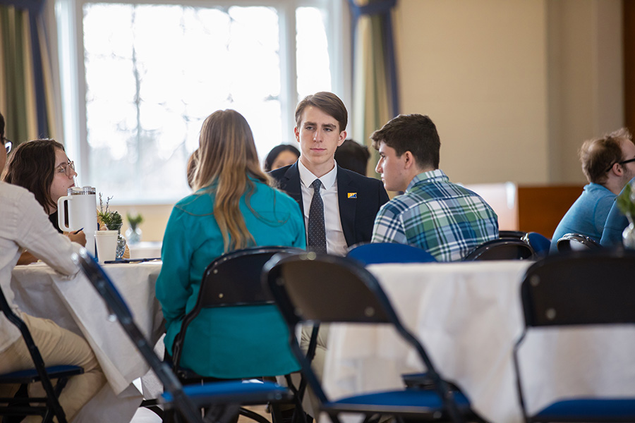 Brandon Fey &rsquo;27 and peers